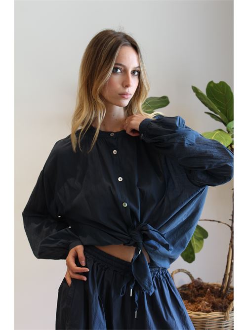 Camicia in mussola di cotone DIECI MINUTI | JO561
